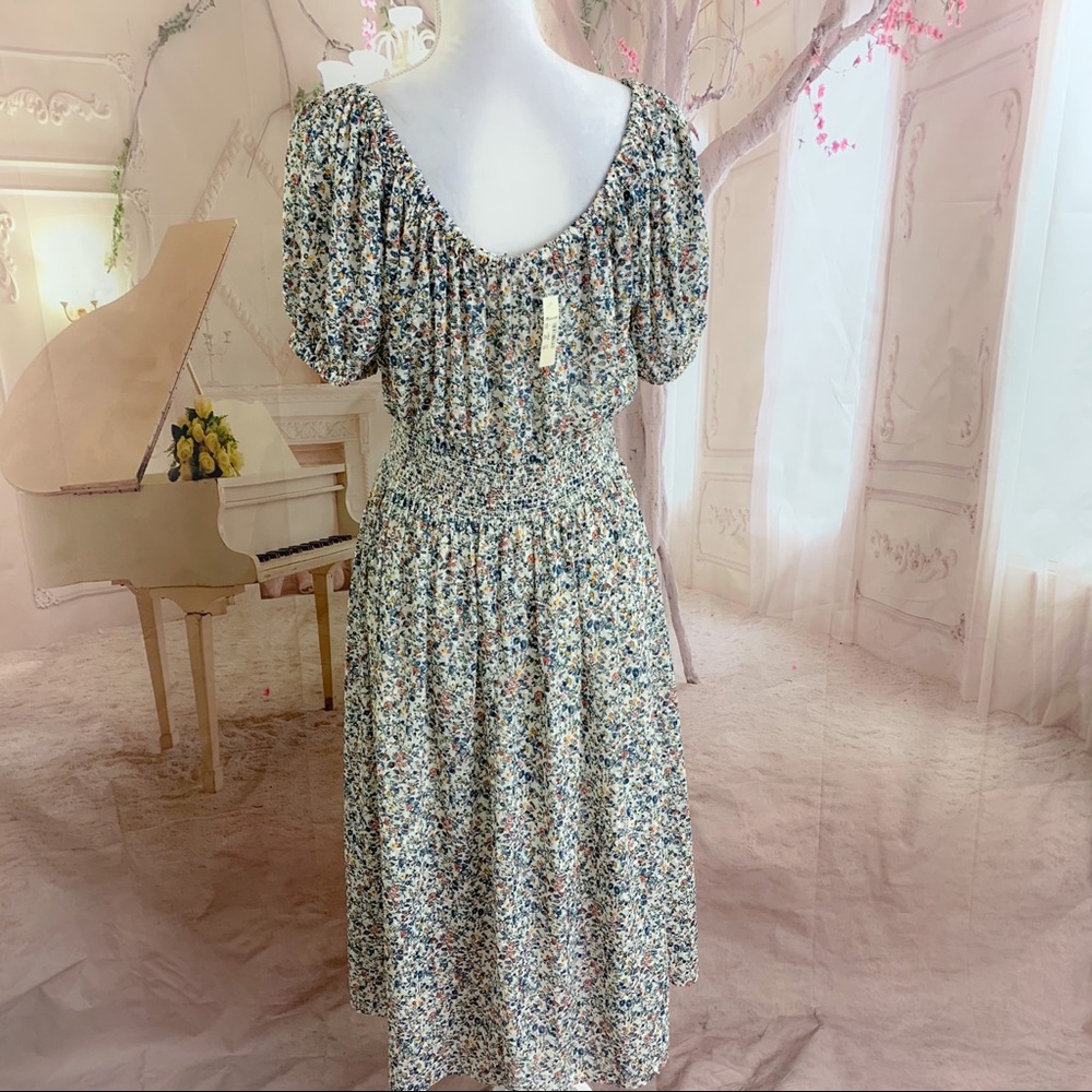 SOLD NEW Madewell Smock-Waist Peasant Blosso - Picture 8 of 10